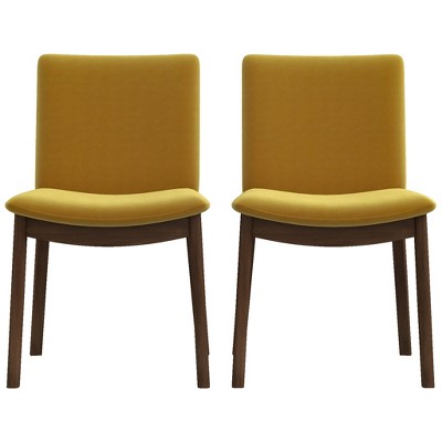 Christopher Knight Home Judy Modern Solid Wood Upholstered 20" W Dining Chair (Set of 2)
