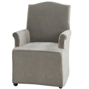 Arnold dining chair with roll arms|ARTFUL LIVING DESIGN - 1 of 4