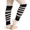 Capezio Harmonie 18" Striped Pamper Legwarmer - 3 of 4