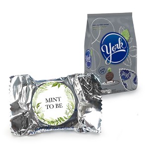 70ct Mint to Be Wedding Candy Favors York Peppermint Patties by Just Candy - 1 of 2