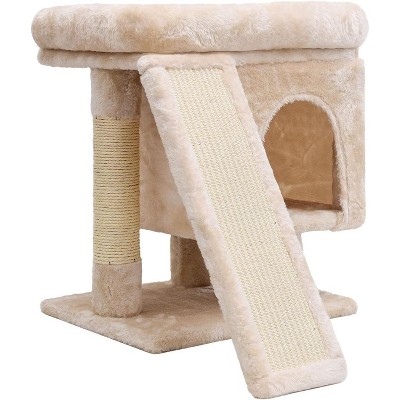 Heybly Small Cat Tree for Indoor Cats, Cat Tower with Scratching Post