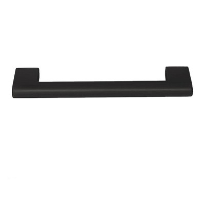 Vail Matte Black Cylindrical Bar Pull with Mounting Hardware