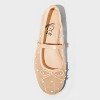 Kids' Fleur Mesh Slip-On Ballet Flats - art class™ Blush - image 3 of 3