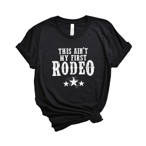 Simply Sage Market Women's This Ain't My First Rodeo  Short Sleeve Graphic Tee - 1 of 2