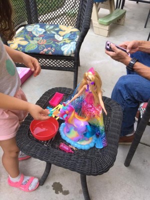 Barbie Rainbow Potty Unicorn Playset : Target