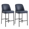 Spruce&Spring Modern 27 inch Counter Height Bar Stool Set of 2 - 4 of 4