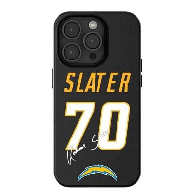 Keyscaper NFL Los Angeles Chargers Players Game Tactic MagSafe Compatible Cell Phone Case for Apple iPhone
