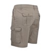 Burnside Men's Comfort Waist Cotton Stretch Cargo Shorts - 2 of 3