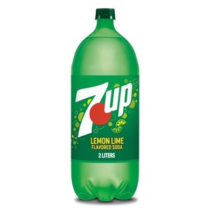 7UP Lemon Lime Soda - 2 L Bottle - 1 of 4