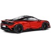 2020 McLaren 765 LT Volcano Red Metallic with Black Top 1/43 Diecast Model Car by Solido - 3 of 4