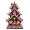 Kurt Adler 13" Gingerbread Cookie 3-Layered LED House - 2 of 4
