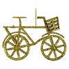 Craftoutlet.Com 3.25 In Gold Bicycle Ornament Glittered Bicycle Basket Tree Ornaments - 3 of 4