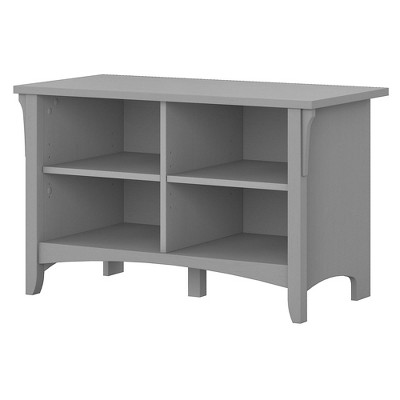 Salinas Shoe Storage Bench Gray - Bush Furniture