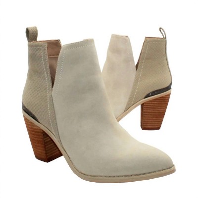 Women's Wo's Mumba Faux Exotic Upper Bootie - VOLATILE