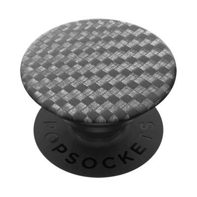 PopSockets PopGrip Cell Phone Grip & Stand - Carbonite Weave