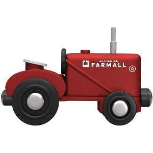 MasterPieces Officially Licensed Farmall Tractor Wooden Toy Train Engine For Kids - 1 of 4