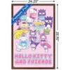 Trends International Hello Kitty and Friends: 24 Summer Fresh - Group Framed Wall Poster Prints - 3 of 4