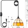 Maggift Novelty Sculpture Lights, Charming Hanging Lamp with Vintage Appeal, Ideal for any Space, Adding a Touch of Elegance, Yellow, 7.9"*9.84"*6.1" - 3 of 3