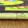 Kids Carpet, City Traffic Road Carpet, Super Soft, Non-Slip, Learning Exercise Mat / Puzzle Car Carpet, Bedroom / Kids Room / Playroom - 2 of 4