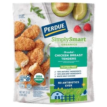 Perdue Simply Smart Organics Gluten Free Breaded Chicken Breast Tenders - Frozen - 22oz