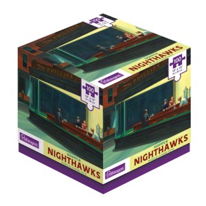 Parragon Hopper Nighthawks Jigsaw Puzzle - 100pc - 1 of 3