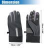 Unique Bargains Riding Warm Gloves Waterproof 4 Way Stretch Inner Gloves Winter Gloves Liners 1 Pair - 3 of 4
