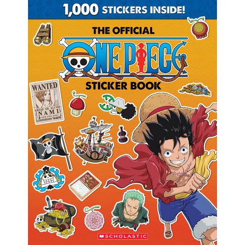The Official One Piece Sticker Book - By Scholastic (hardcover) : Target
