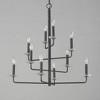 Maxim Lighting Madeira 10 - Light Chandelier in  Anthracite - 2 of 4