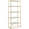 Fiora 4 Tier Etagere - ETG6200 - Gold/White - Safavieh - 3 of 4