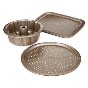 BergHOFF Balance 3Pc Non-stick Carbon Steel Specialty Bakeware Set - 1 of 4