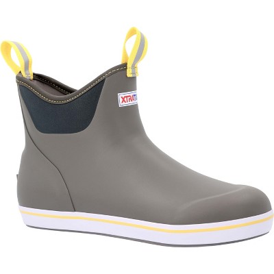 Men's Xtratuf 6 in Ankle Deck Boot, 22735, Grey