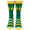 Adult Marvel Iron Fist Dragon Symbol Crew Socks - 2 of 4