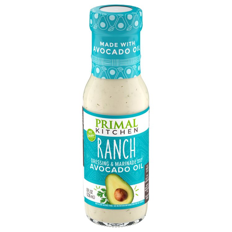 Primal Kitchen Dairy-Free Ranch Dressing with Avocado Oil - 8 fl oz, 1 of 10