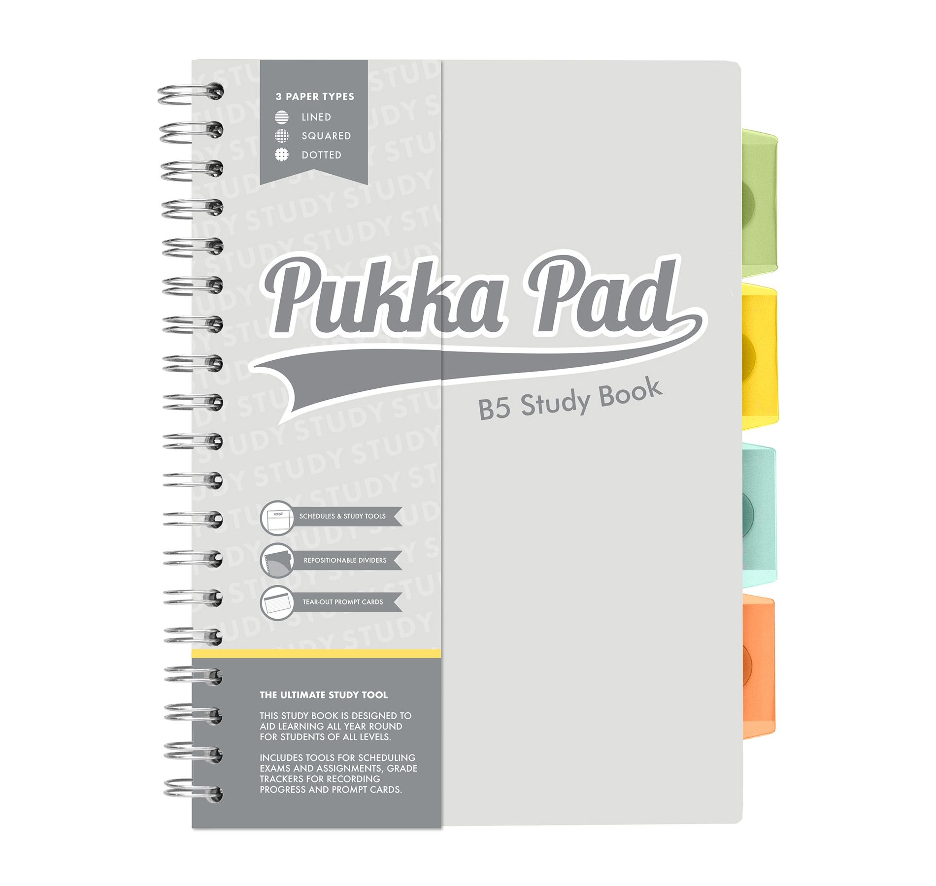 Pukka Pads B5 Study Book