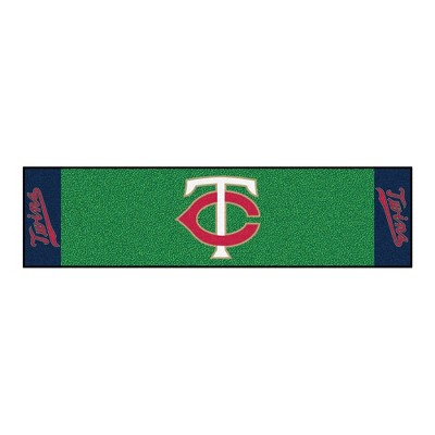 MLB Minnesota Twins 1.5'x6' Putting Mat - Green