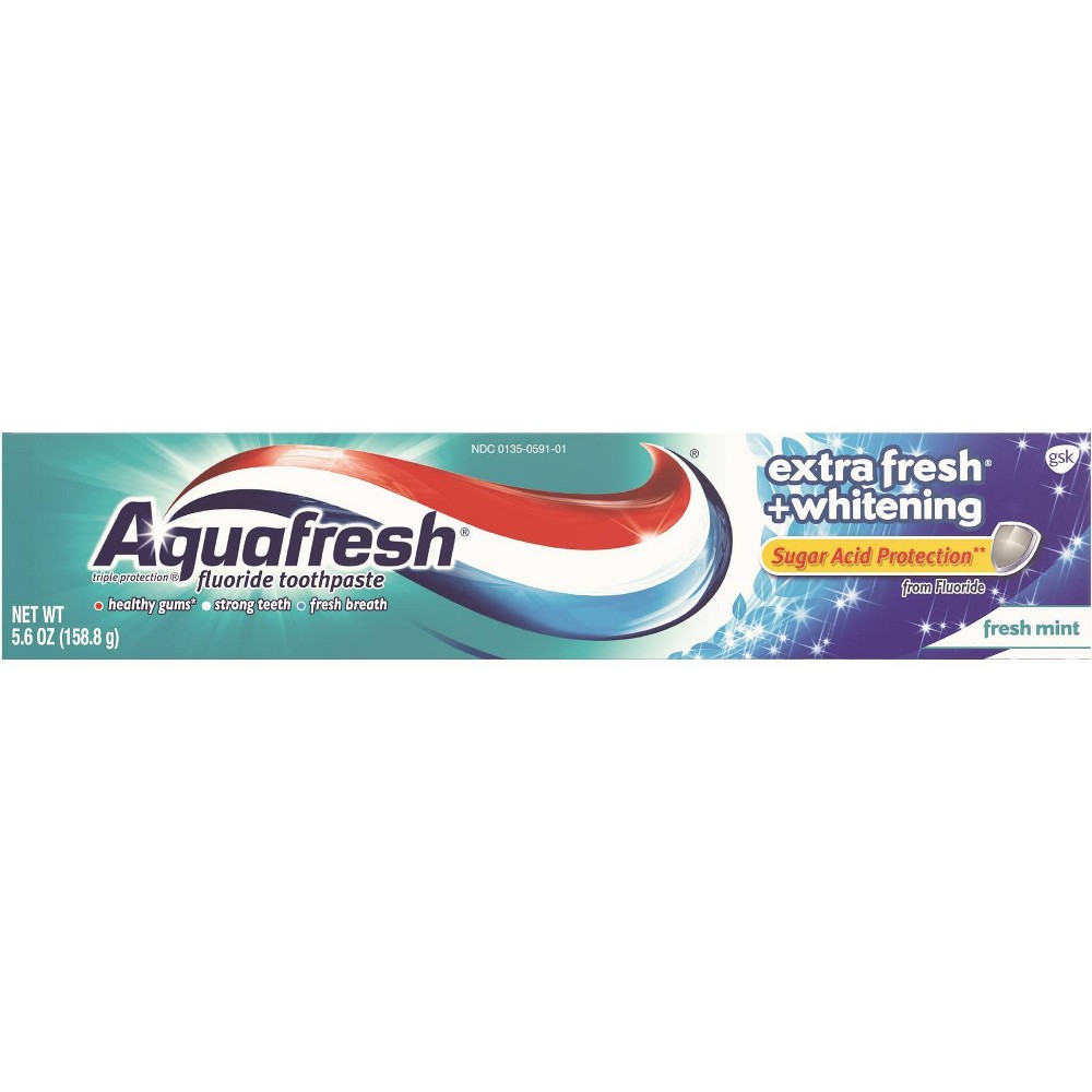 GTIN 053100337873 product image for Aquafresh Extra Whitening Fresh Mint Toothpaste - 5.6oz | upcitemdb.com