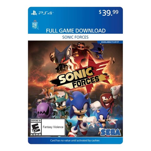 Sonic Forces Playstation 4 Digital Target - playstation 4 roblox ps4