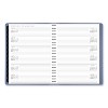 Contemporary Weekly/Monthly Planner, 11.38 x 9, Slate Blue Cover, 12-Month (Jan to Dec): 2026 - 3 of 4
