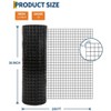 GustoWave Chicken Coop & Garden Fencing – Poultry Netting & Chicken Wire Fencing, 1/2'' - 36in x 50ft Galvanized Wire Mesh - 2 of 4