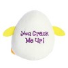 Aurora Mini Crack Me Up Eggspressions Punny Stuffed Animal Yellow 3.5" - 4 of 4