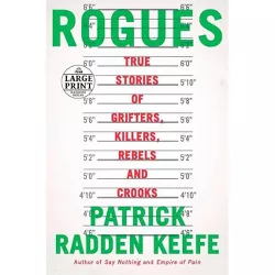Rogues - Large Print by  Patrick Radden Keefe (Paperback)