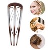 Unique Bargains U-shaped Hair Pin 4.33"x1.57" 1 Pcs - 3 of 4