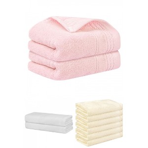 REGALWOVEN Striped Soft Absorbent Bathroom Cotton Towel Set 3 Pcs - 1 of 4