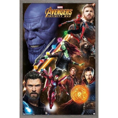 POSTER STOP ONLINE Avengers Infinity War & Endgame - 2 Piece Marvel Movie  Poster Set (Regular Styles) (Size 24 x 36 Each)