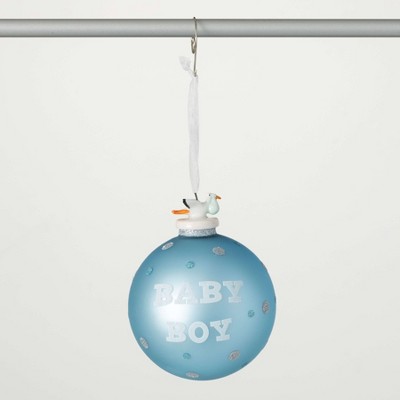 5.5"H Sullivans Christmas Baby Ball Ornament  Christmas Ornaments  Boy & Girl Christmas Ornaments