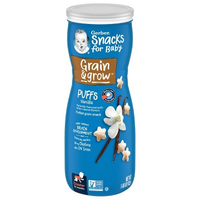 Gerber Puffs Vanilla Cereal Baby Snacks - 1.48oz