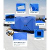 Insulated Pop Up Ice Fishing Tent for 4-6 People,Portable Ice Fishing Shelter with Air Vents,PVC Window & Door,210D Quilted Oxford Fabric,Easy Setup - 2 of 4
