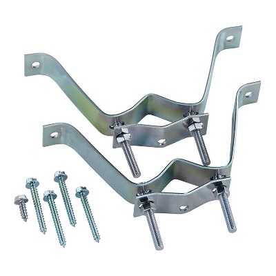 Channel Master® 3-In. Heavy-Duty Wall Mount in Silver