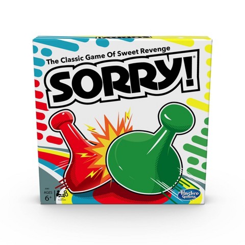 Детские игрушки Hasbro Gaming Classic Sorry! Board Game