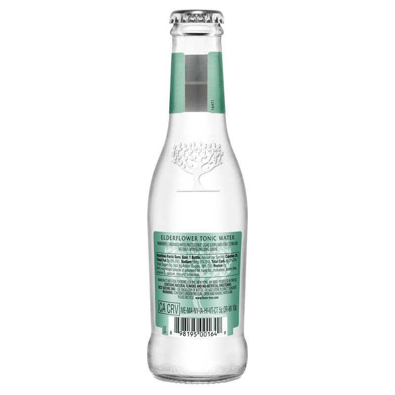 Fever-Tree Elderflower Tonic Water Bottles - 4pk/6.8 fl oz, 6 of 8